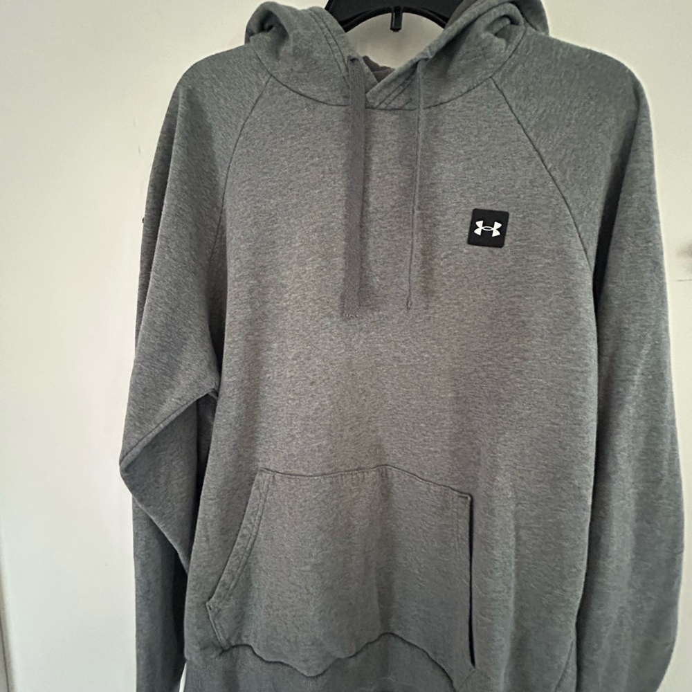 Under Armour Men's Gray Hoodie Sweater